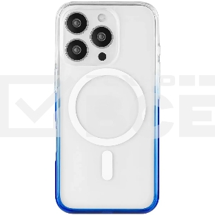 Чехол (клип-кейс) uBear для Apple iPhone 16 Pro Max Fusion with MagSafe синий (CS448EB69PFS-I24M)