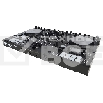 Контроллер DJ [25221] Native Instruments [Traktor Kontrol S4 Mk3] 4-х канальный, для Traktor Pro, 2 цветных дисплея, 16 RGB пэдов, 24бит/96кГц, 2 стерео phono/line входа, 2 стерео line выхода, 2 mic входа, 2 стерео выхода, 2 выхода на наушники, USB-хаб, фото5