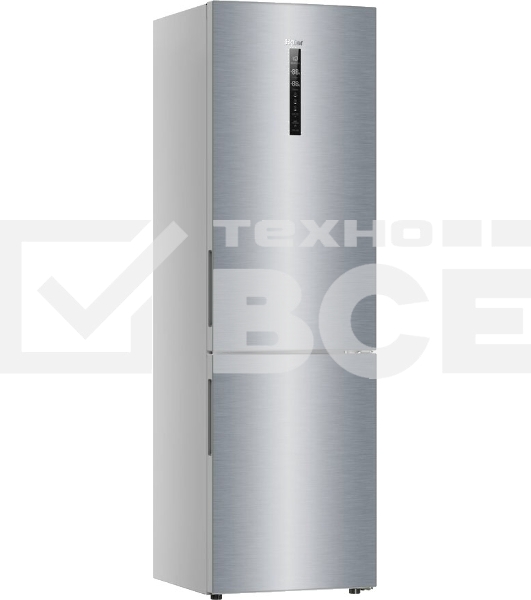 Холодильник Haier C2F637CXRGU1 нержавеющая сталь, двухкамерный, 278/108л, морозилка снизу, No Frost