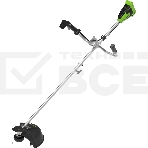 Триммер аккумуляторный GreenWorks GD40BCB, 40V, 40,6 см, бесщеточный, с АКБ 4АЧ и ЗУ (2105707UB) 40 вольт (модель GD40BCB) - отличная замена электро или бензиновому триммеру, он с легкостью справиться с высокой травой, а благодаря пильному диску (в компле, фото 1