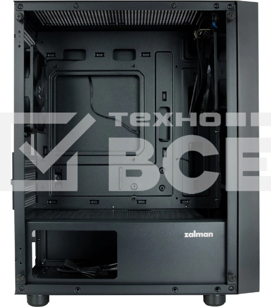 Компьютерный корпус MiniTower Zalman T3 PLUS черный (Zalman T3 PLUS) (без блока питания)