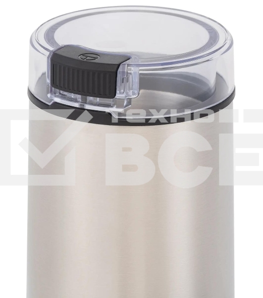 Кофемолка Hyundai HYC-G5261 200Вт сист.помол.:ротац.нож вместим.:60гр серебристый