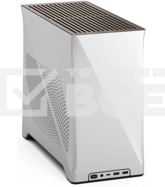 Компьютерный корпус без блока питания Fractal Design Era 2, SFF, 2x120мм, 2xUSB-A 3.0 + 1xUSB 3.2 Type-C, SFX PSU Support, mITX Silver