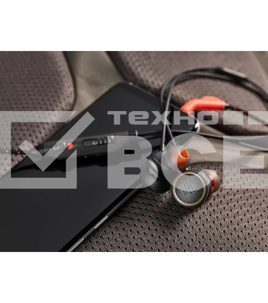Наушники JBL Quantum 50 (накладные), черный Сопротивление 16 Ом, силиконовые вкладыши трех размеров, вес 21.5г, цвет черный