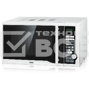 Микроволновая печь BBK 20MWS-770S/W белый, 20 л, 700 Вт, переключатели - кнопки