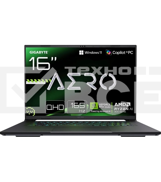 Ноутбук Gigabyte AERO X16 1WH AMD Ryzen AI 7 350/32Gb/SSD 1Tb/16
