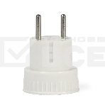 Адаптер переходник без заземления Smartbuy (SBE-06-S05-w) белый 6А 250В, фото2