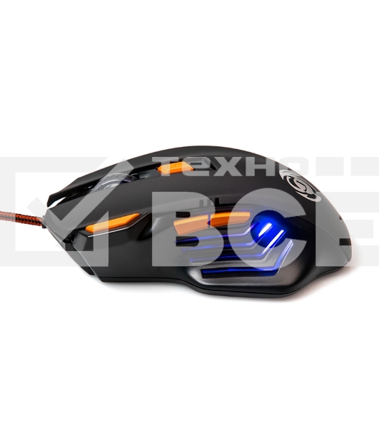 Мышь проводная Dialog Gan-Kata MGK-14U черный, 2400 dpi, USB, кнопки - 7