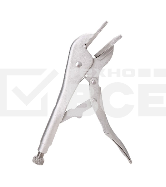 Зажимные клещи с плоскими губками Deli DL20016 250мм, регулировочный винт