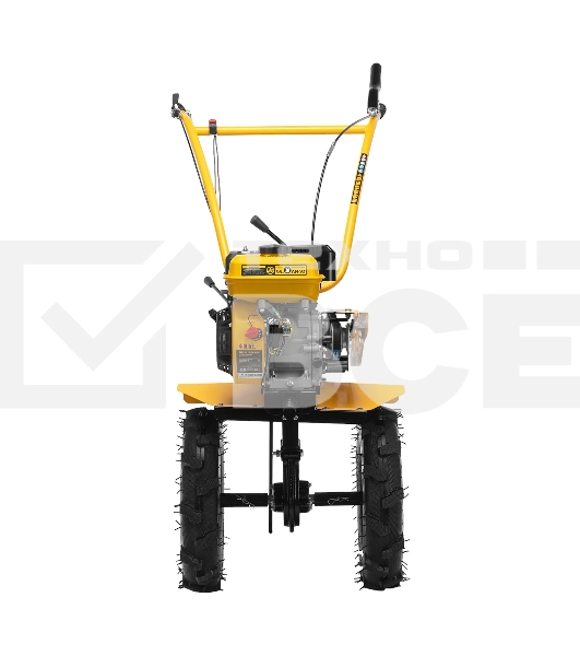 Мотоблок Denzel DPT-370S, 7 л.с., ремен.сцеп, фрез 3х4, ШОМ, передачи 3В/1Н