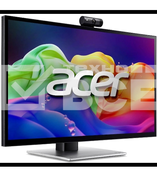 Монитор Acer PE270XTbmiiprcuzx 27'', Touch, 16:9, IPS, 5K UHD, 4ms, 400cd, 60Hz, HDMI, DP, USB, USB-C, CAM, SPK, HAS