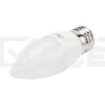 Лампа светодиодная JazzWay PLED-ECO-C37 5Вт свеча 3000К теплый белый E27 400лм 230В, фото4