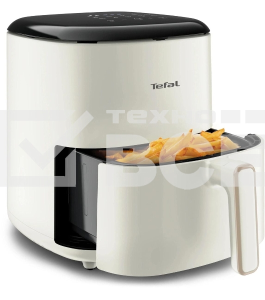 Аэрогриль Tefal Easy Fry Max EY245AE0 1500Вт бежевый/черный