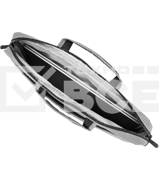 Сумка для ноутбука 15.6' Digma R-212 серый/черный полиэстер (R212GbK)