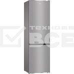 Холодильник Gorenje NRK6201ES4 серебристый двухкамерный 235/96 л морозилка снизу, No Frost, фото6