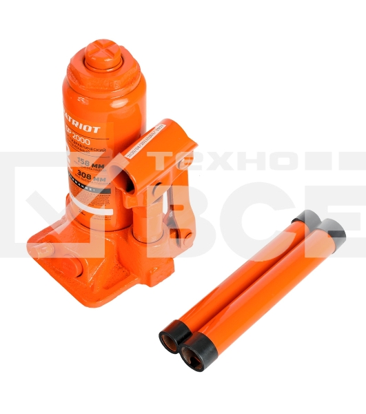 Домкрат бутылочный PATRIOT DB 2000 2T (высота min 158)