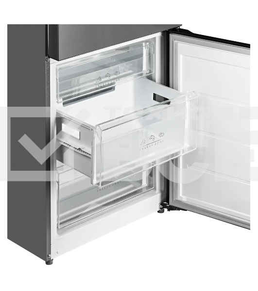 Холодильник Kuppersberg RFCN 2016 X нержавеющая сталь двухкамерный 274/105л морозилка снизу, No Frost