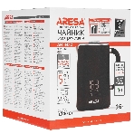 Электрочайник Aresa AR-3482 черный, 1.6 л, 1700 Вт, скрытый нагревательный элемент, поддержание температуры, фото8