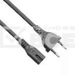 Кабель для аудио-видео техники IEC-320-C7--розетка 220V, 2-pin, 1,8м, медь, VCOM, фото11