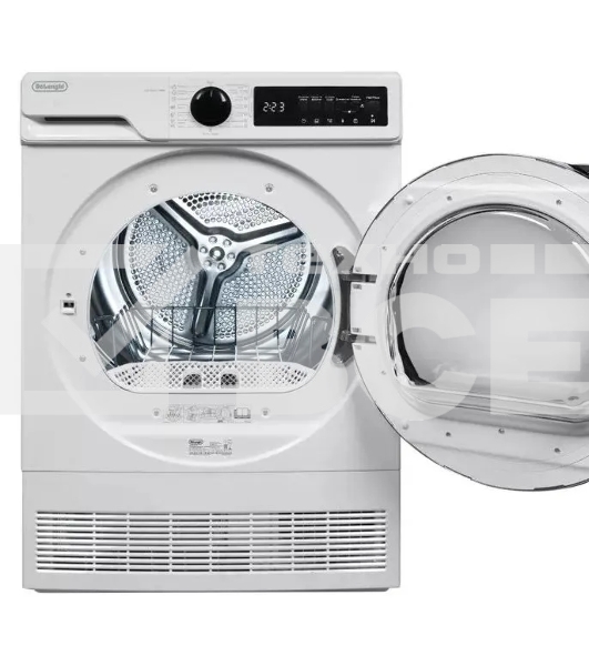 Сушильная машина DeLonghi DTD 8105 C FABIO белый, 8 кг, сушка - конденсационная, программ - 15, 59.6 x 84.5 x 56.3 см