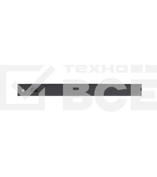 Коммутатор Smart Managed Switch 24x100Base-TX PoE, 2xCombo 1000Base-T/SFP, PoE Budget 280W, 19