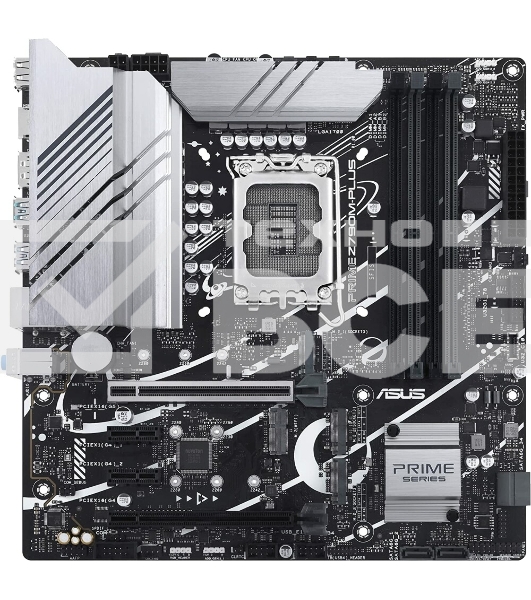 Материнская плата ASUS PRIME Z790M-PLUS, LGA 1700, Intel Z790, 4xDDR5, 4xSATA, 3xM.2, 1xPCIe 4.0 x4, 1xPCIe 5.0 x16, 2xPCIe x1, 1xDP, 1xHDMI, 1x 1Gb LAN, 1xUSB-C 3.2 Gen 2x2, 1xUSB 3.2 Gen 2, 4xUSB 3.2 Gen 1, 2xUSB 2.0, 3x3.5 мм, 7.1, mATX