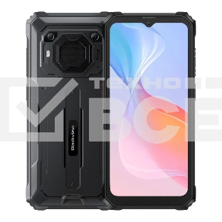 Смартфон Blackview BV6200 Pro, 6/128Gb, черный