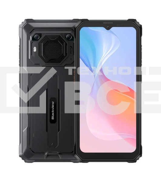 Смартфон Blackview BV6200 Pro, 6/128Gb, черный