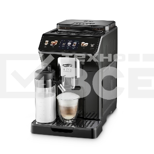 Кофемашина автоматическая DeLonghi ECAM450.65.G серый/черный, исп. кофе - зерновой/молотый, 1.8 л, 1450 Вт, 19 Бар.