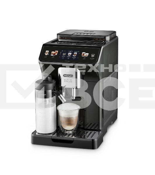 Кофемашина автоматическая DeLonghi ECAM450.65.G серый/черный, исп. кофе - зерновой/молотый, 1.8 л, 1450 Вт, 19 Бар.