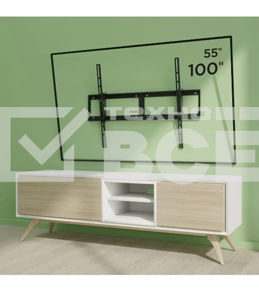 Кронштейн для телевизора Holder LCD-T8602-B черный 55