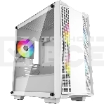 Компьютерный корпус DeepCool CC360 WH ARGb (R-CC360-WHAPM3-G-1) (mATX, без БП, 2xUSB, с окном), фото 1