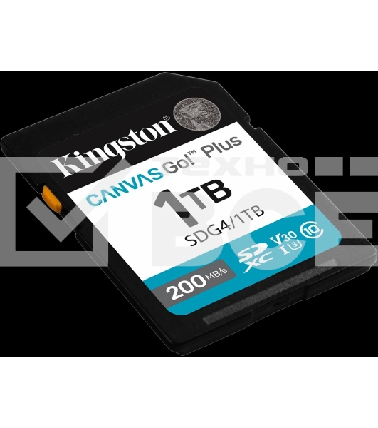 Флеш карта SDXC 1Tb Kingston SDG4/1Tb Canvas Go! Plus w/o adapter
