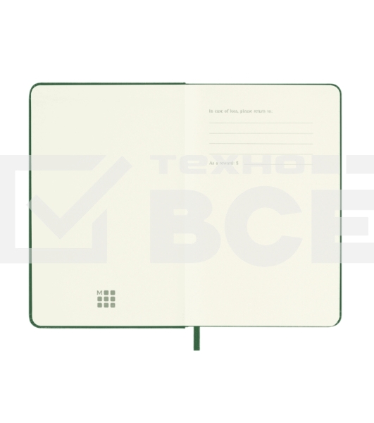 Блокнот Moleskine CLASSIC MM710K15 Pocket 90x140мм, 192 страниц, линейка, твердая обложка, зеленый