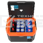 Холодильник автомобильный Бирюса НС-30P7 оранжево-черный, фото2