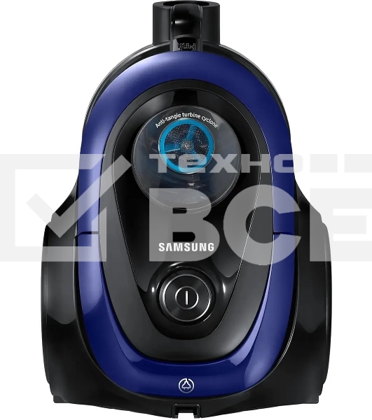 Пылесос Samsung VC18M21B0S2 синий, 380/1800 Вт, уборка сухая, пылесборник контейнер 1.5 л