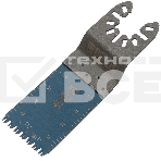 Насадка для МФИ Denzel режущая пазовая прямая, HCS, по дереву, ламинату, 34 х 2,5 мм, крупный зуб, фото3