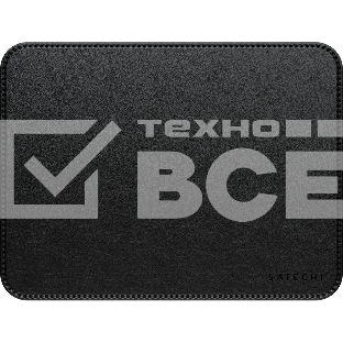 Коврик для мыши из веганской кожи Satechi Vegan-Leather Premium Desk Mat, черный
