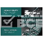 Набор KRAFTOOL X Drive, 216 предм., (1/2″+3/8″+1/4″), Универсальный набор инструмента (27888-H216), фото18