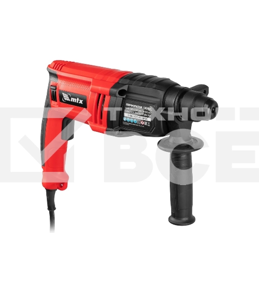Перфоратор электрический MTX MRH-600-22, SDS-Plus, 600 Вт, 2,2 Дж, 3 плюс 1 реж.