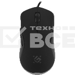 Мышь проводная Defender Arga GM-049 черный, 3600 dpi, USB, кнопки - 6, фото15