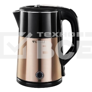 Чайник электрический KELLI KL-1802 бронзовый