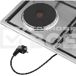 Комбинированная варочная панель (электрическая+газовая) Maunfeld EEHS.64.3CS/KG, фото17