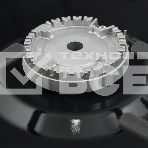 Газовая варочная панель Maunfeld EGHE.32.3EB/G, 2 конфорки, эмалированная сталь, черный, фото3