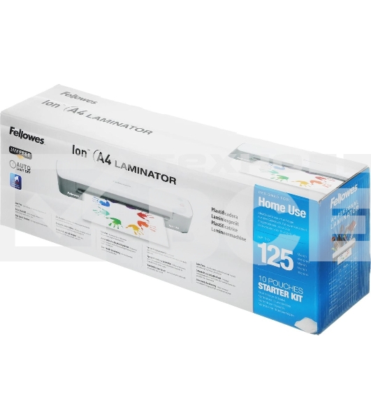 Ламинатор Fellowes Ion A4 белый (FS-45600) A4 (70-125мкм) 30 см/мин (2 вал.) лам.фото