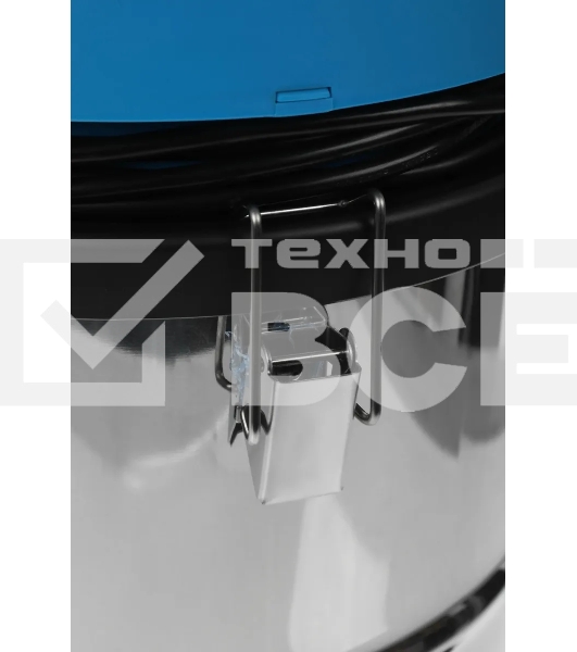 Пылесос Deerma DEM-TJ151W синий/серебристый, 250/1400 Вт, уборка сухая/влажная/сбор жидкости, пылесборник мешок/контейнер 21 л