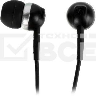 Проводные наушники Sennheiser CX 80S черный, внутриканальные, Jack 3.5 мм