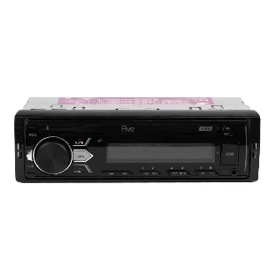 Автомагнитола FIVE F-24W, 1 DIN, Bluetooth, USB Type-A, AUX