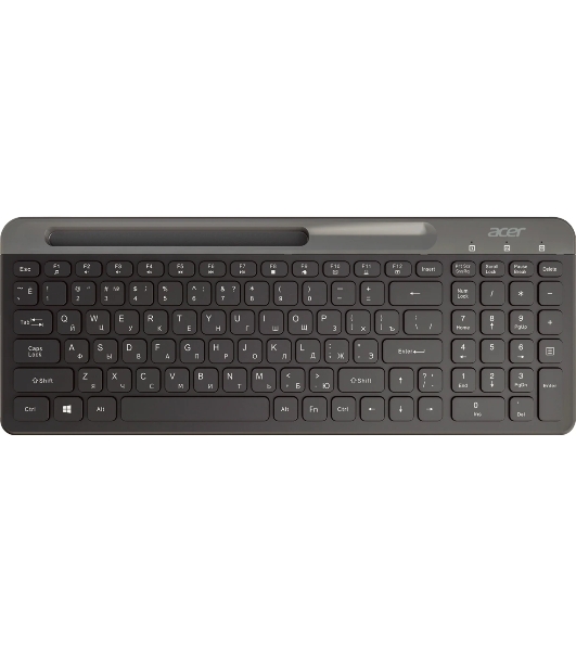 Комплект клавиатура+мышь Acer OCC402 беспроводной, USB, 1600 DPI, чёрный