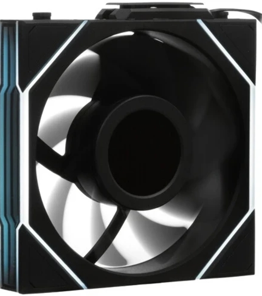 Вентилятор для корпуса Lian-Li Uni Fan TL Wireless LCD 120 LCD Reverse ARGB 120х124.5x28 черный 4-pin 31дБ (G99.12RTLLCD1W1B.R0) Ret